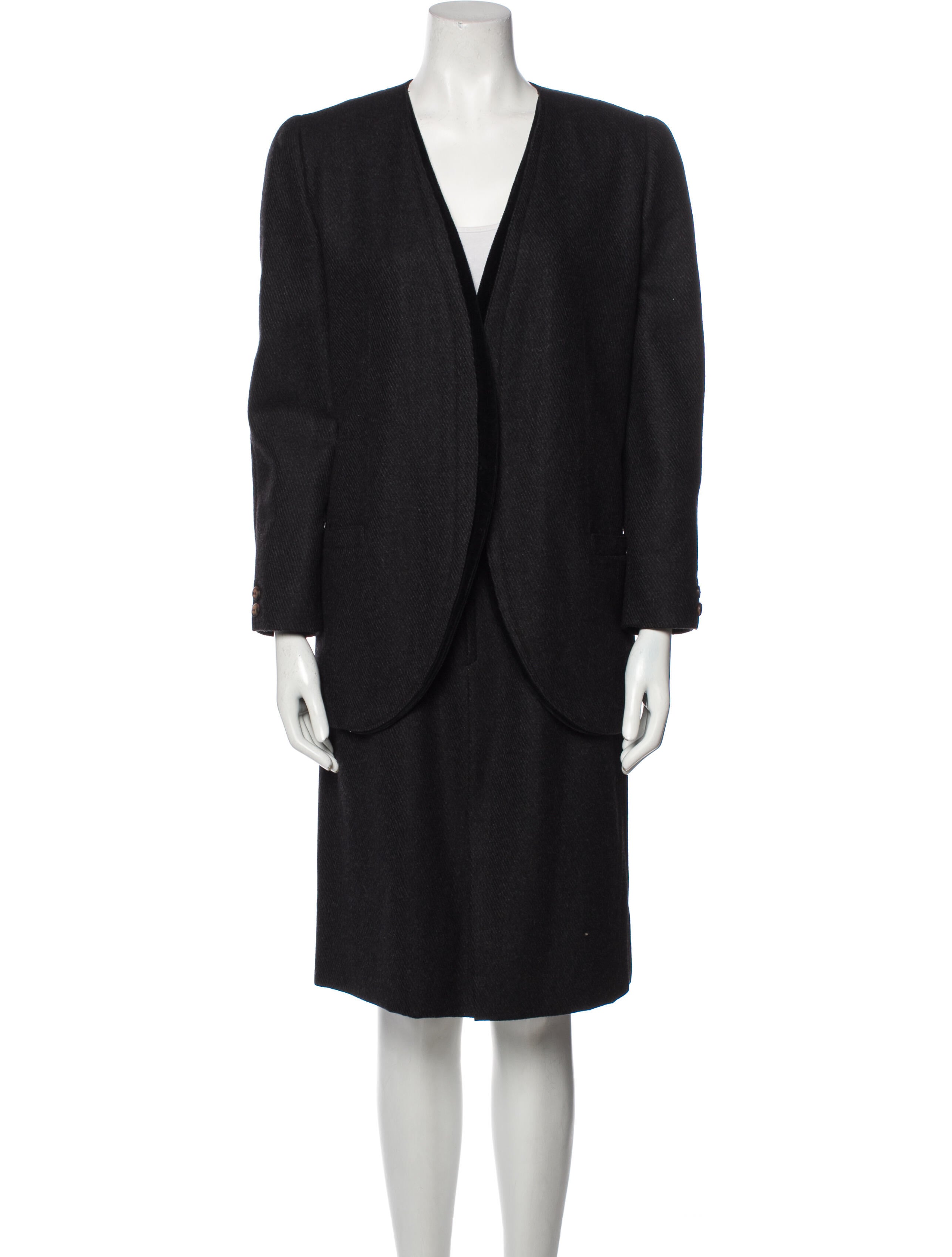 Krizia Vintage 1980's Skirt Suit