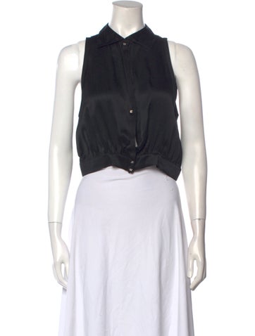 Krizia Tops Vintage 1980's Crop Top Us6, It42 | M