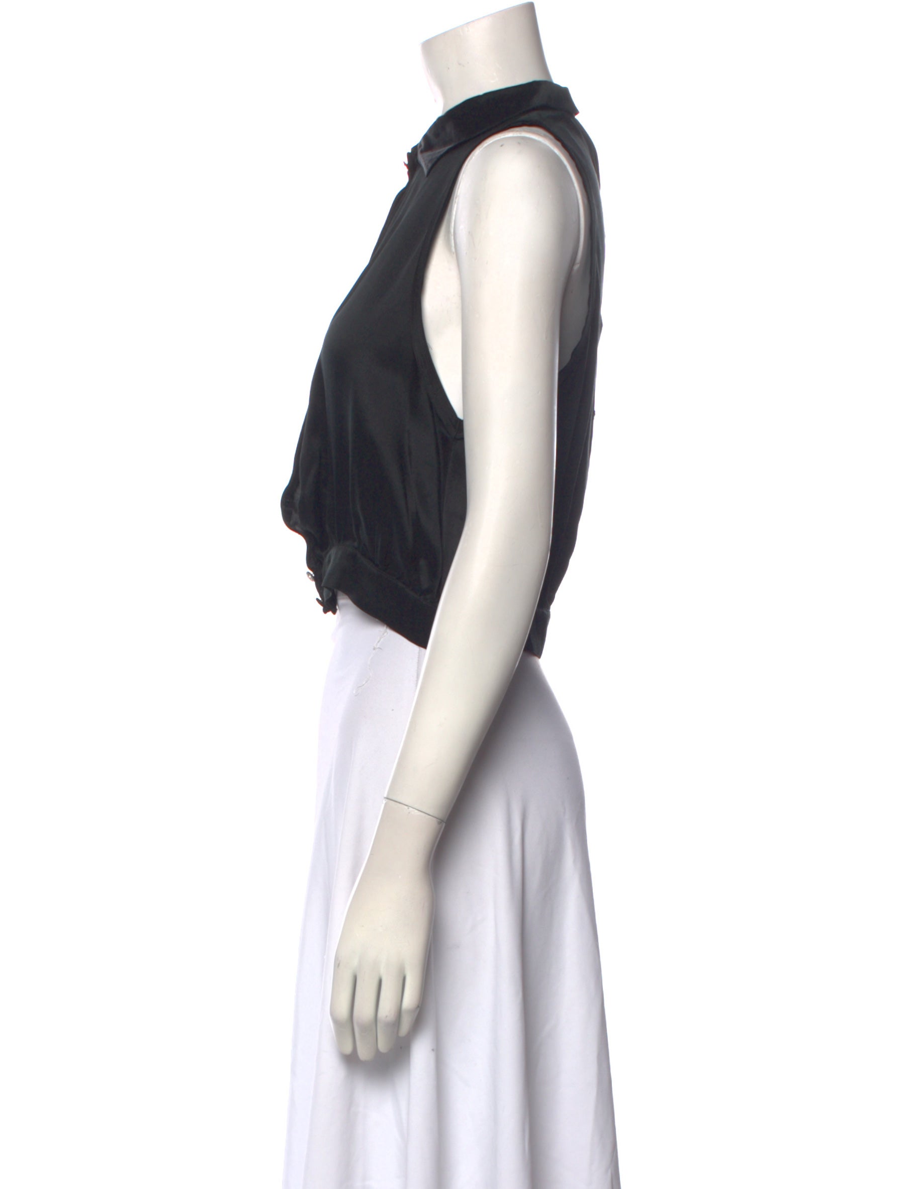 Krizia Vintage 1980's Crop Top