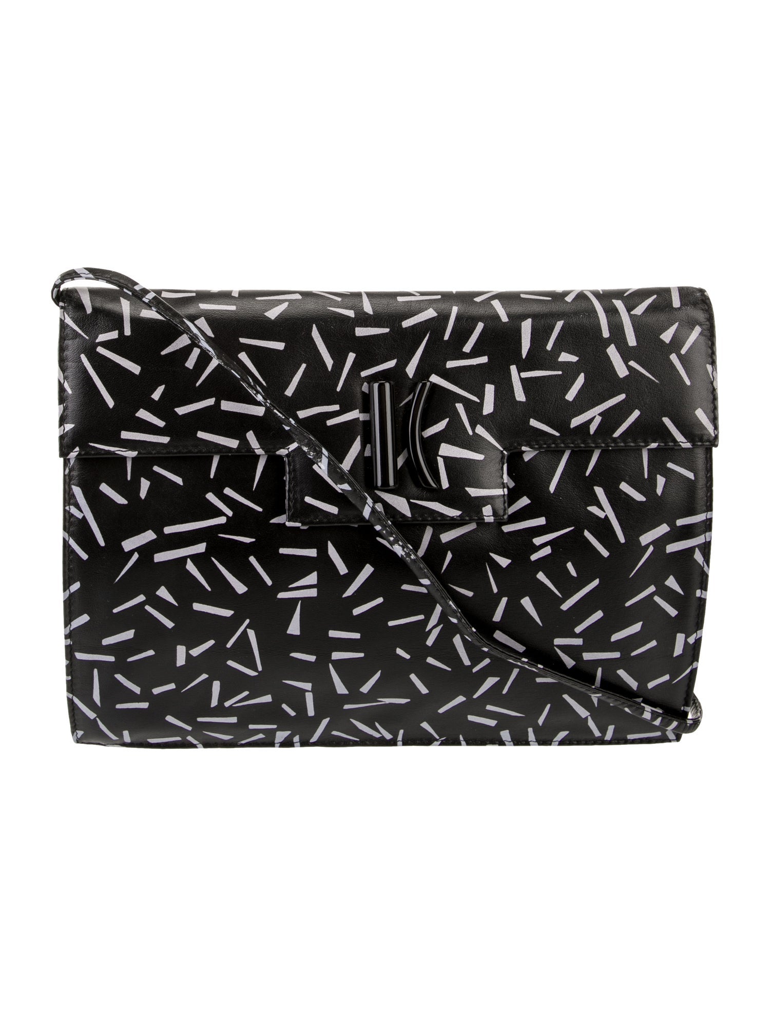 Krizia Leather Shoulder Bag Vintage