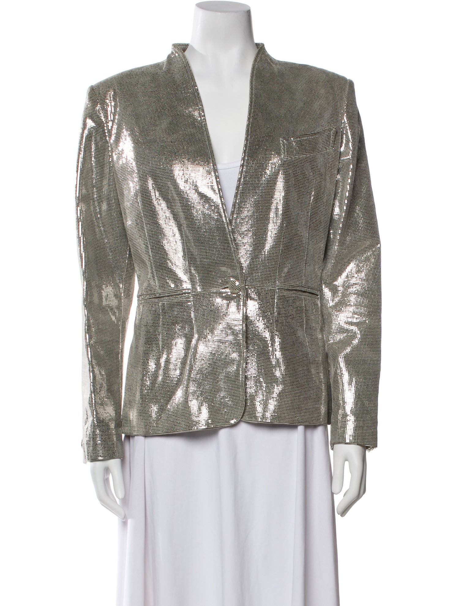 Krizia Printed Blazer