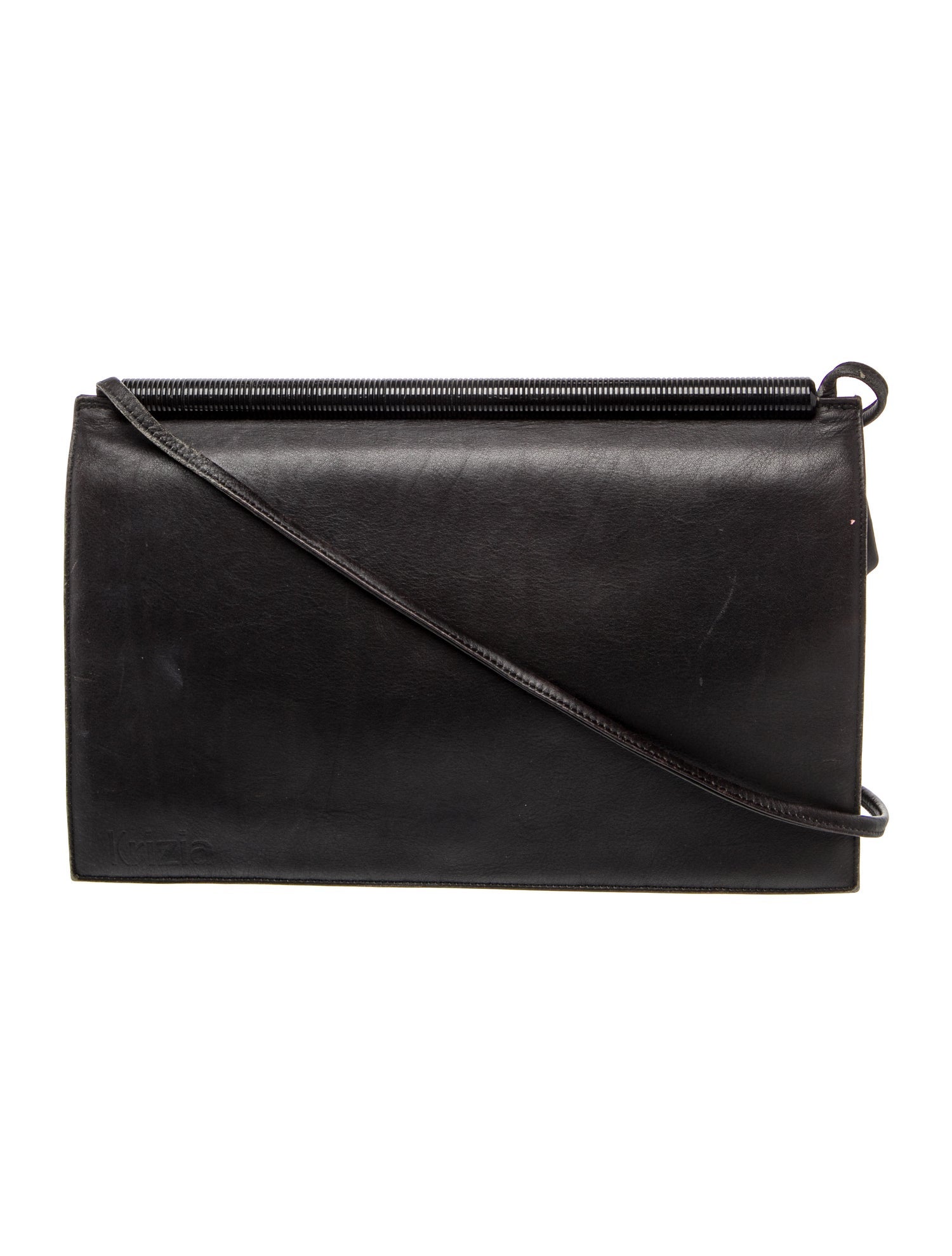 Krizia Leather Evening Bag