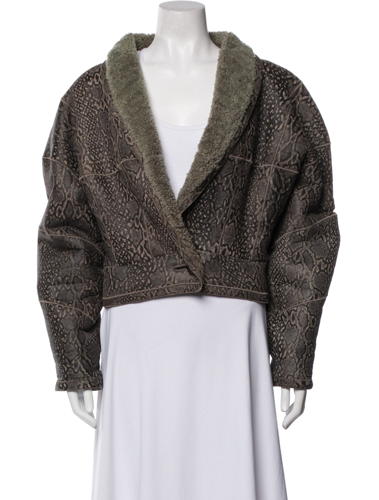 Krizia Vintage 1980's Fur Jacket