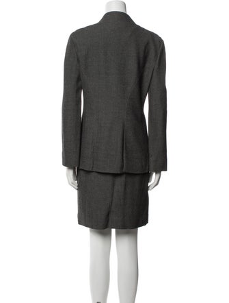 Krizia Wool Skirt Suit