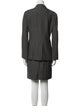 Krizia Wool Skirt Suit
