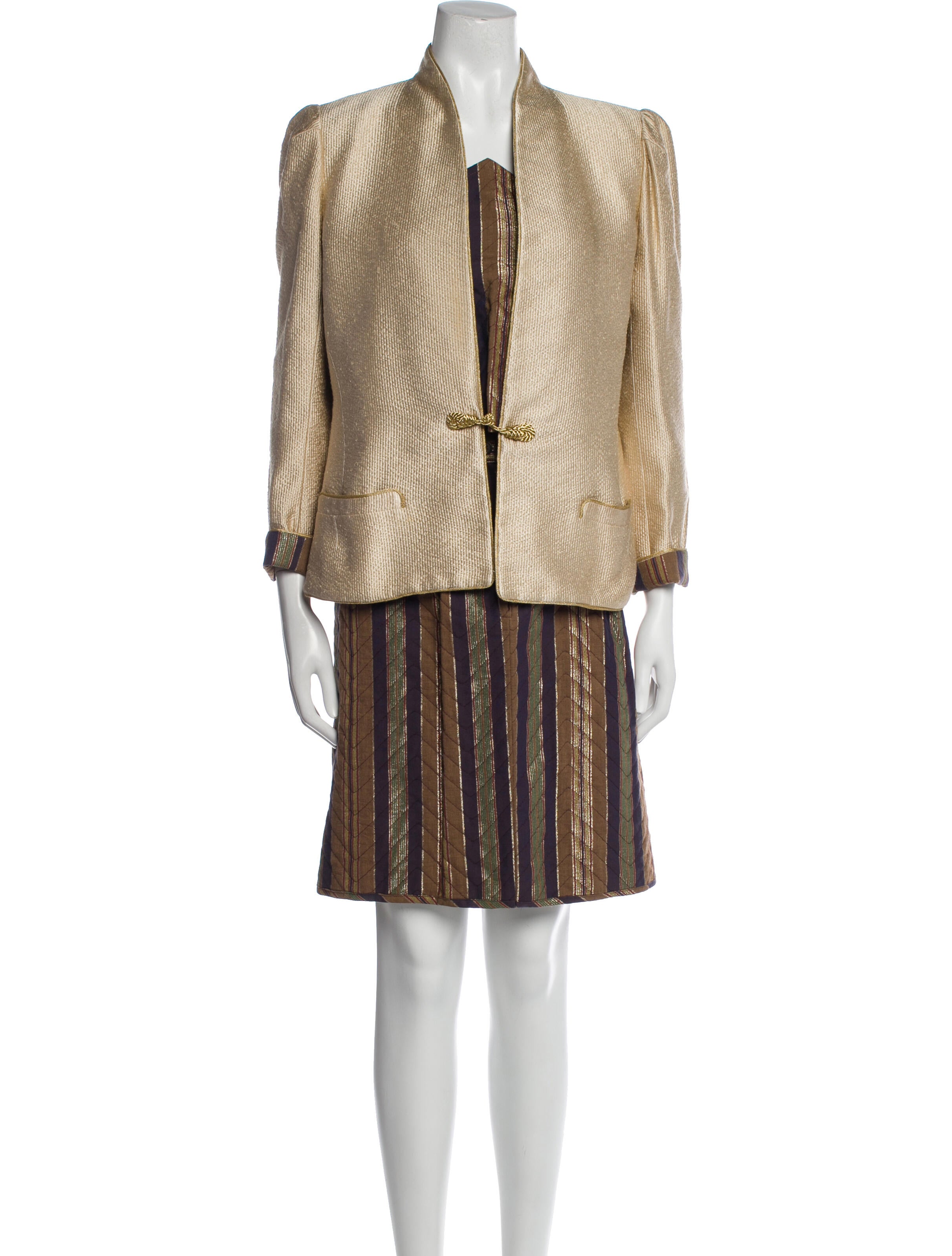 Krizia Vintage Late 1980's - Early 1990's Skirt Suit