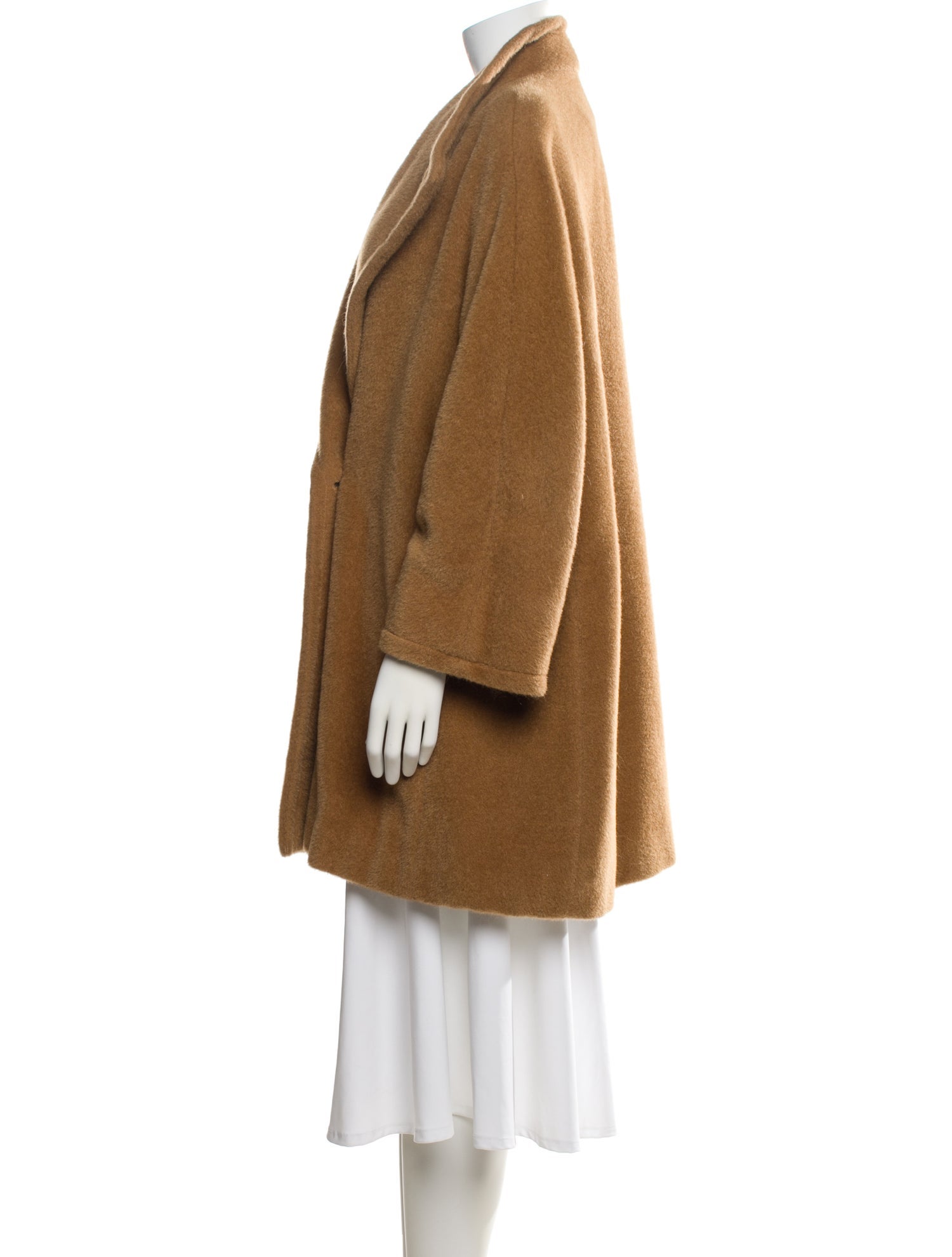 Krizia Mohair Faux Fur Coat