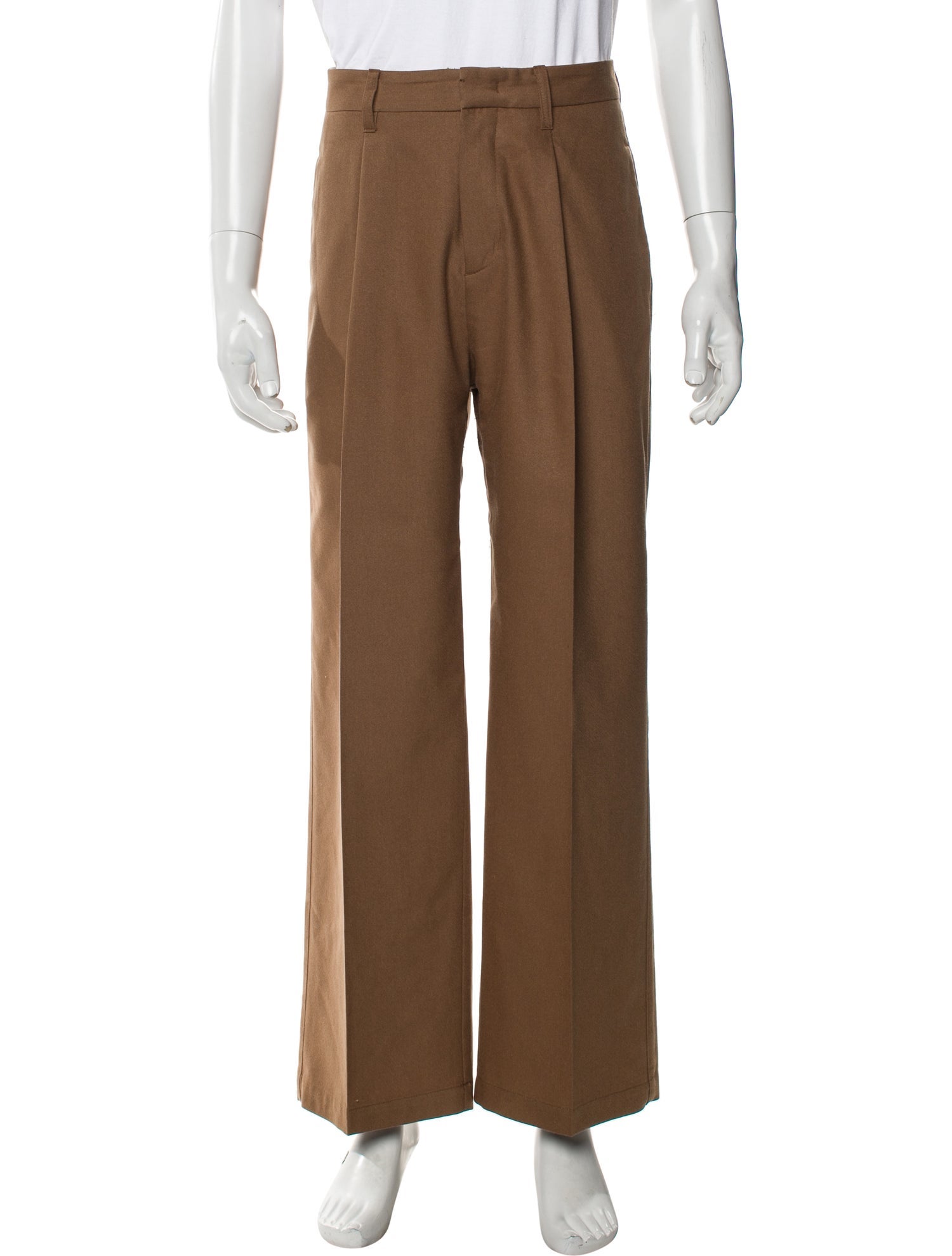 Kazuyuki Kumagai Wool Wide Leg Pants