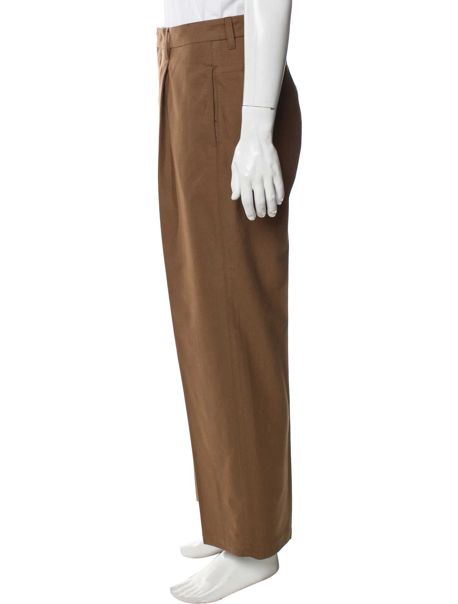 Kazuyuki Kumagai Wool Wide Leg Pants