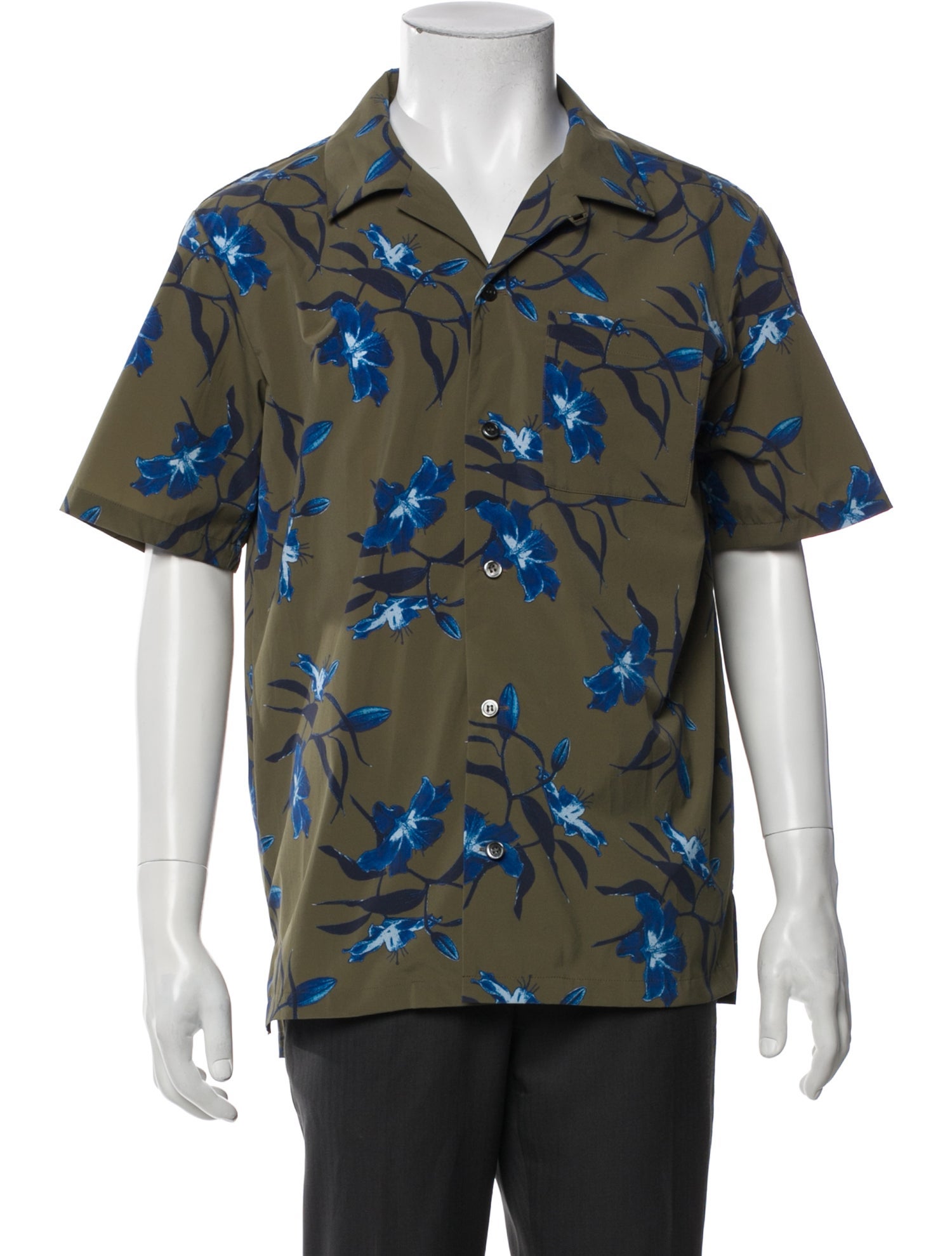Kazuyuki Kumagai Floral Print Short Sleeve Shirt