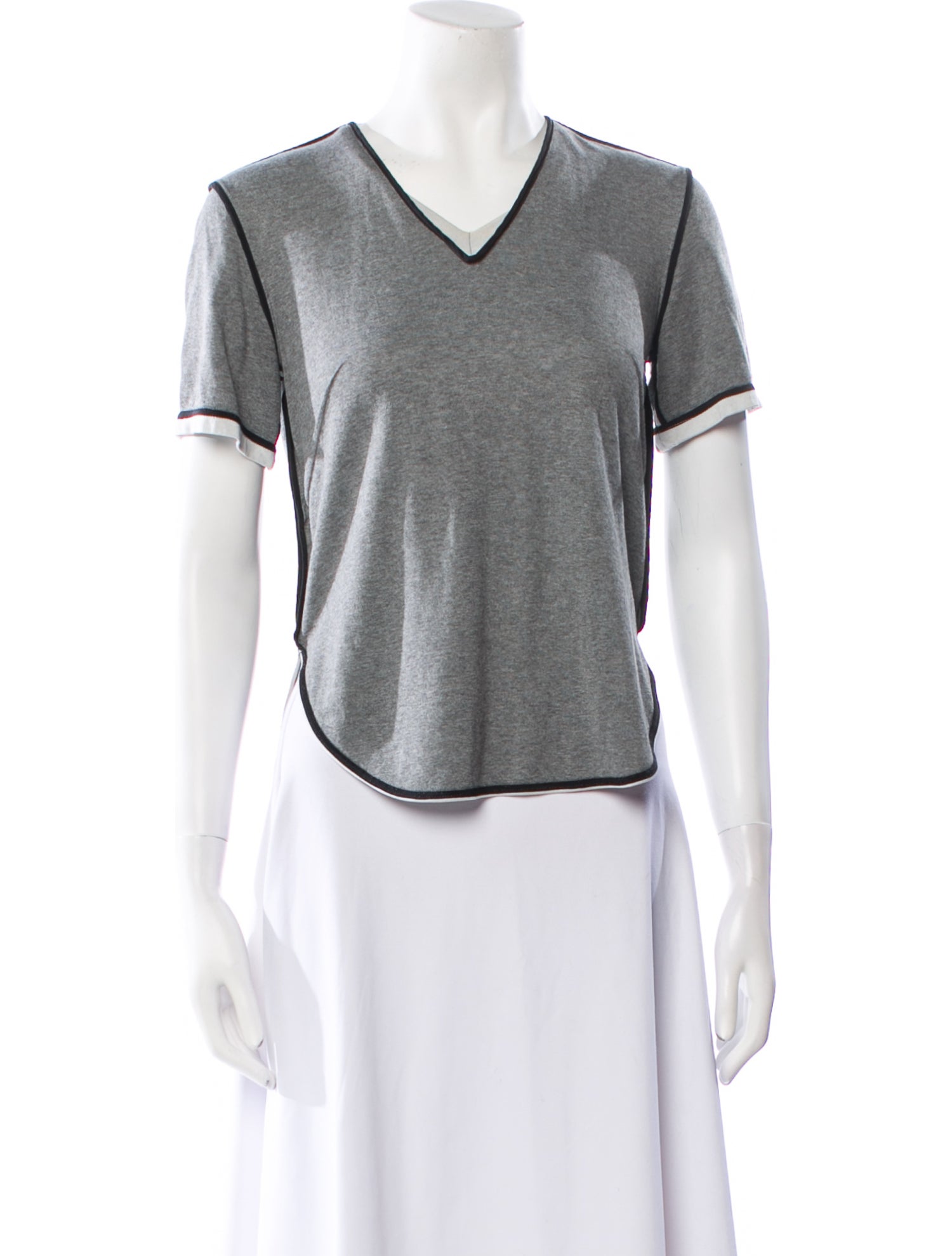 KZ_K V-Neck Short Sleeve T-Shirt