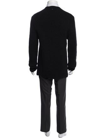 Label Under Construction V-Neck Long Sleeve Cardigan