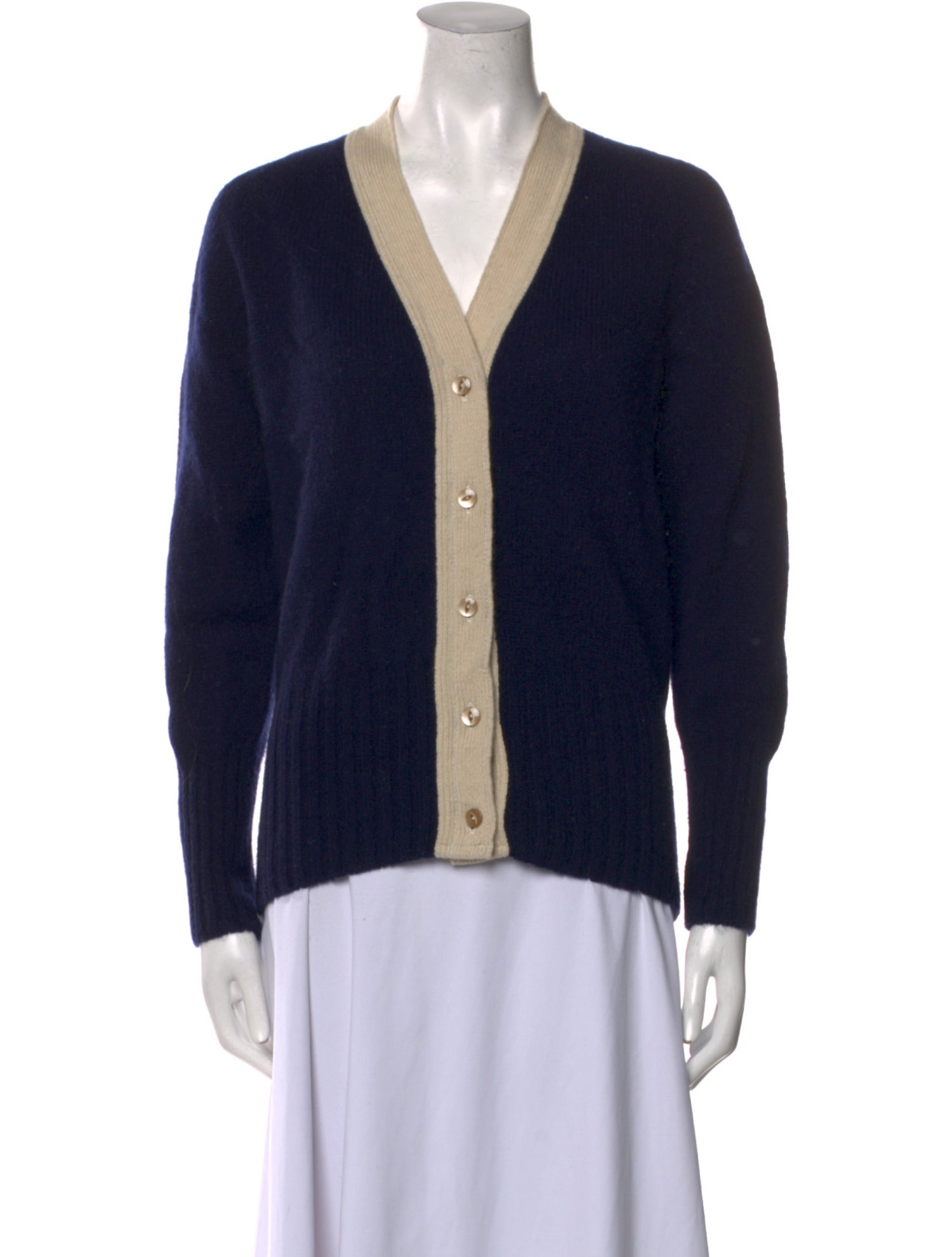 La Fetiche Wool V-Neck Sweater