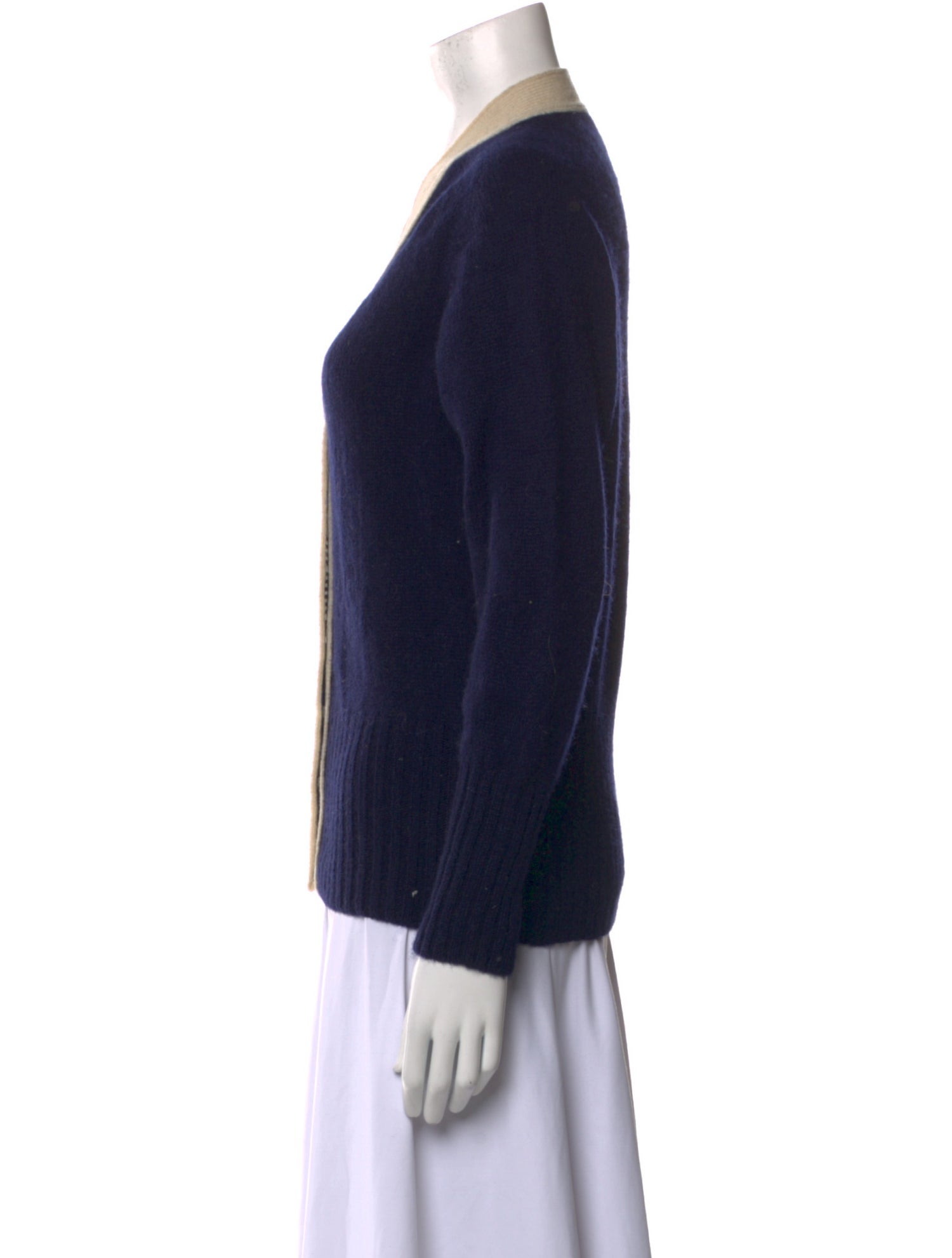 La Fetiche Wool V-Neck Sweater