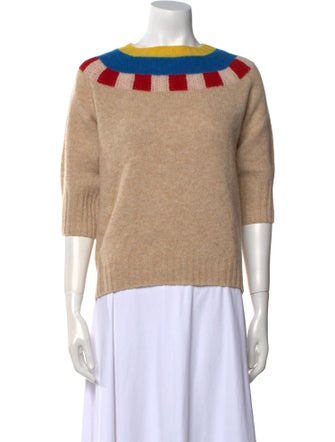 La Fetiche Wool Bateau Neckline Sweater