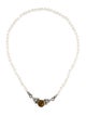 Lagos Two-Tone Citrine & Pear Bead Strand Necklace