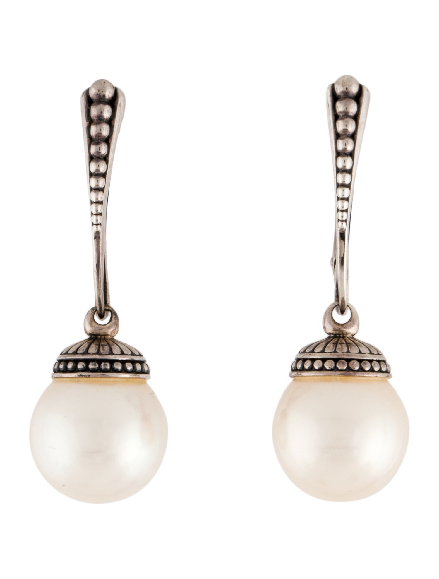 Lagos Pearl Drop Earrings