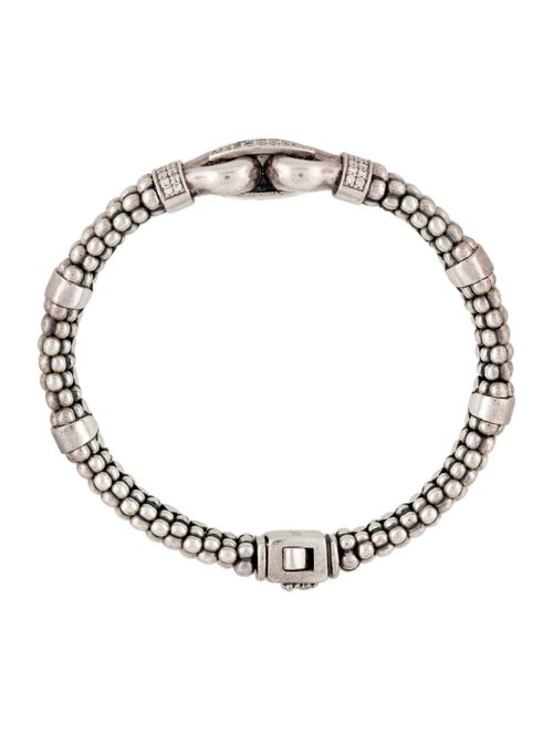 Lagos Diamond Derby Buckle Bracelet