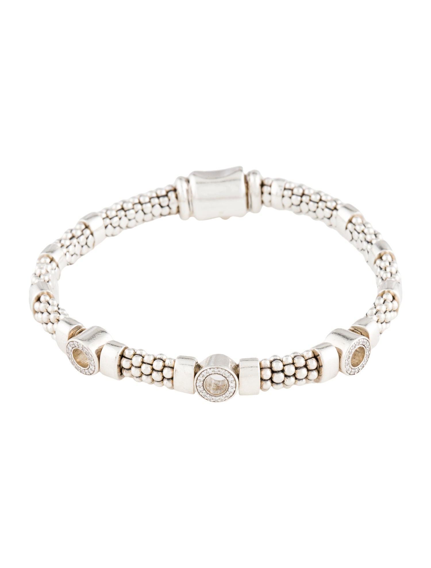 DIAMOND CIRCLE CAVIAR BRACELET visual data 4