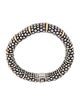 Lagos Two-Tone Caviar Station Link Bracelet