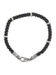 Lagos Ceramic Black Caviar Station Beaded Bracelet