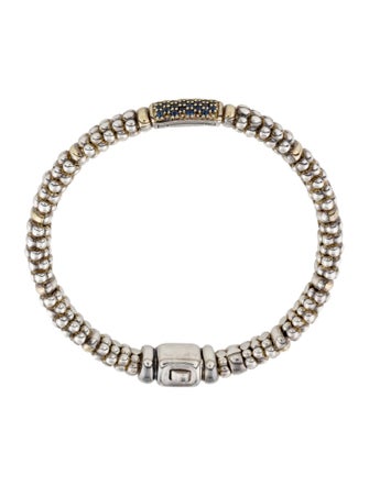 Lagos Sapphire Caviar Bracelet