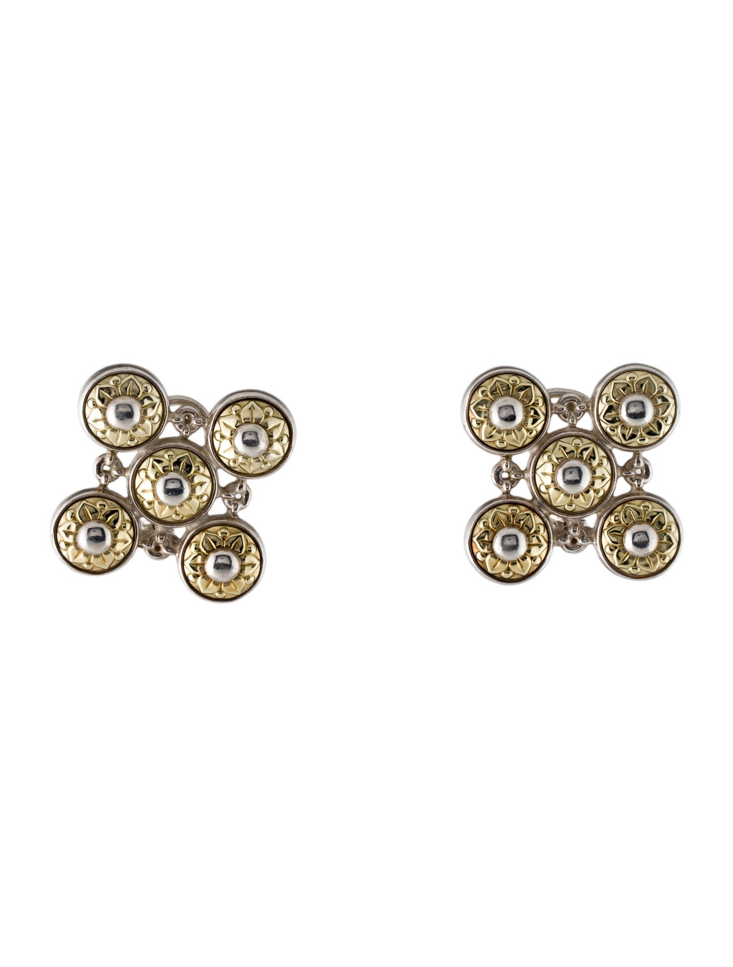 Lagos Two-Tone Arcadian Earclips