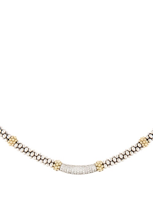 Lagos Diamond Caviar Necklace