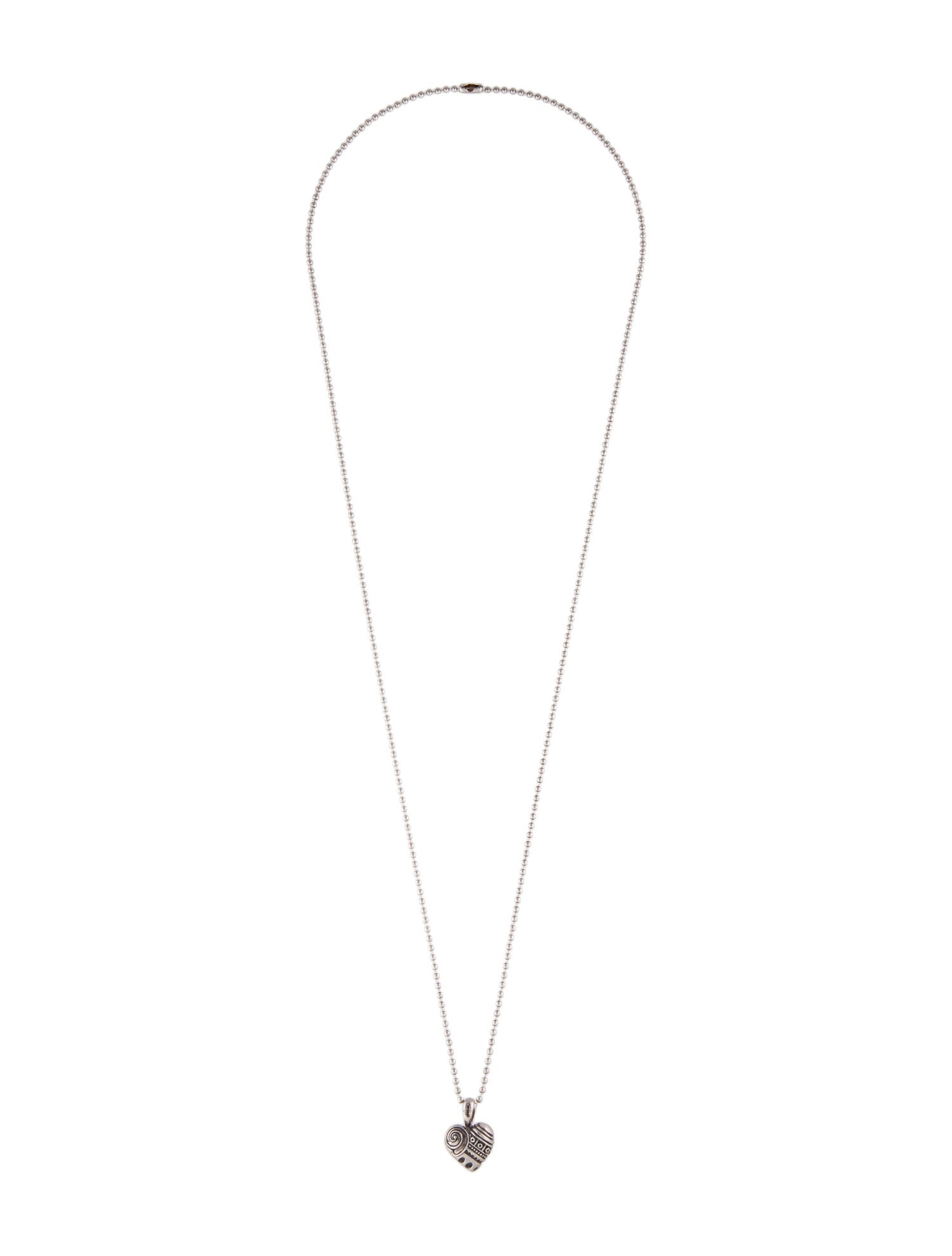 Lagos Caviar Heart of Philadelphia Pendant Necklace