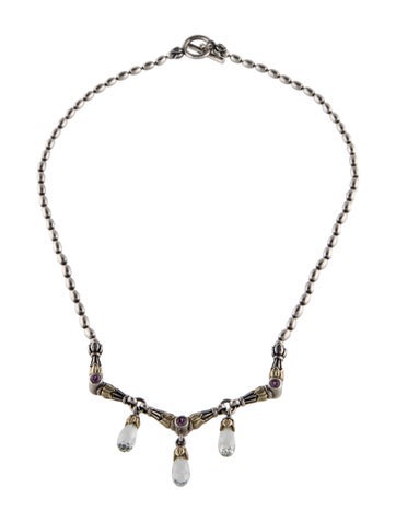 Lagos Collar Sapphire & Topaz Arcadian Necklace