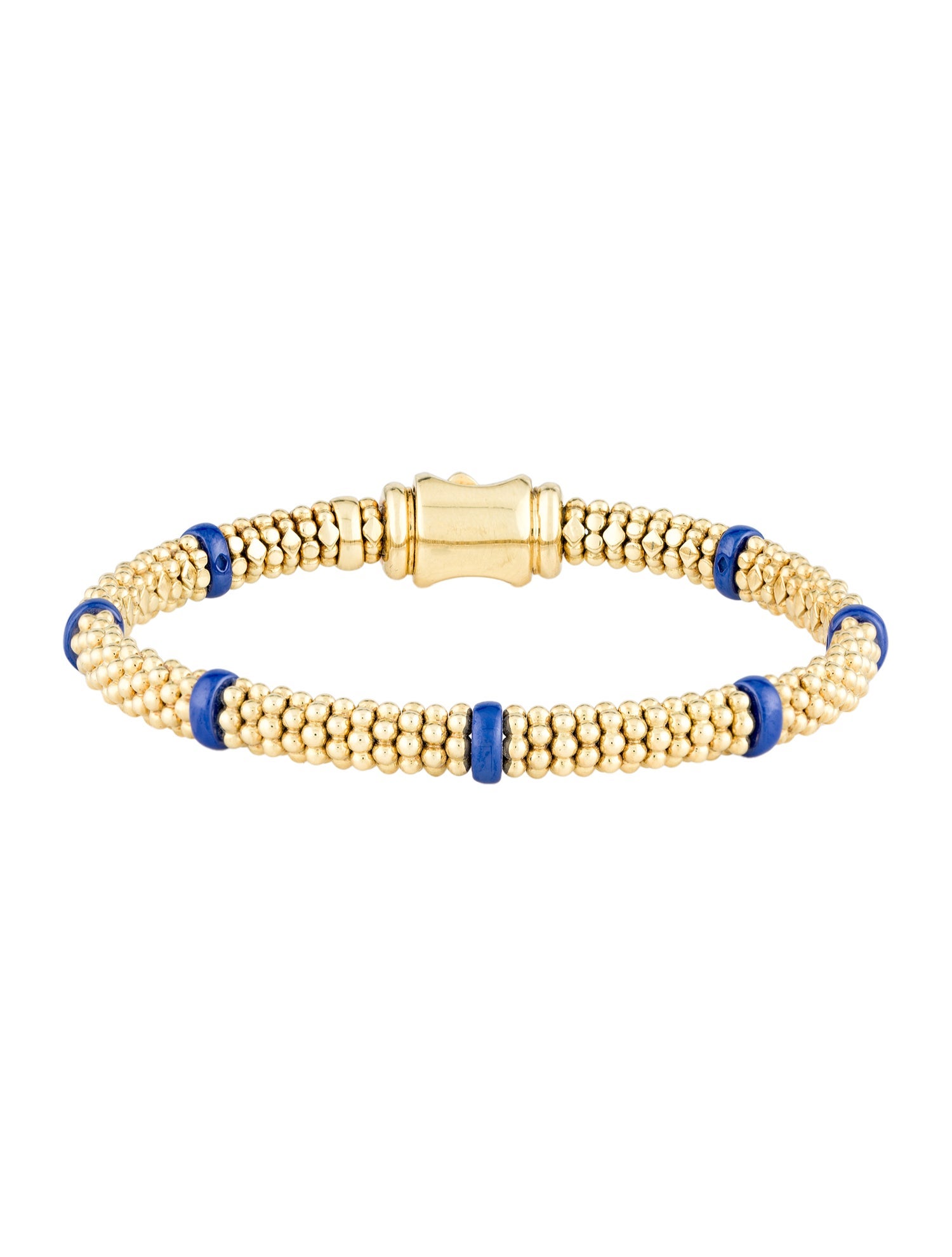Lagos 18K Ceramic Caviar Bracelet