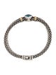 Lagos Topaz Caviar Link Bracelet