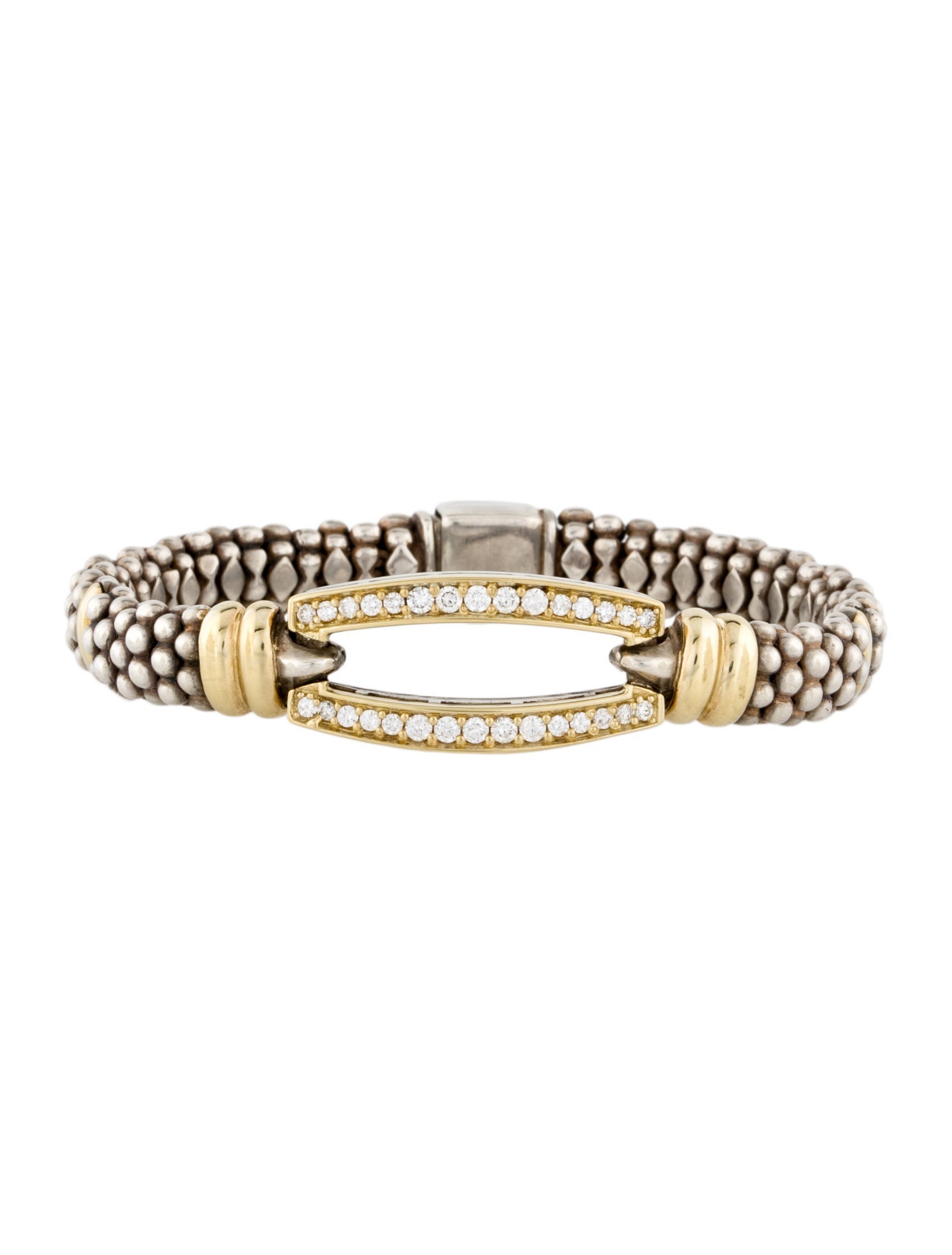 Lagos Diamond Caviar Bracelet
