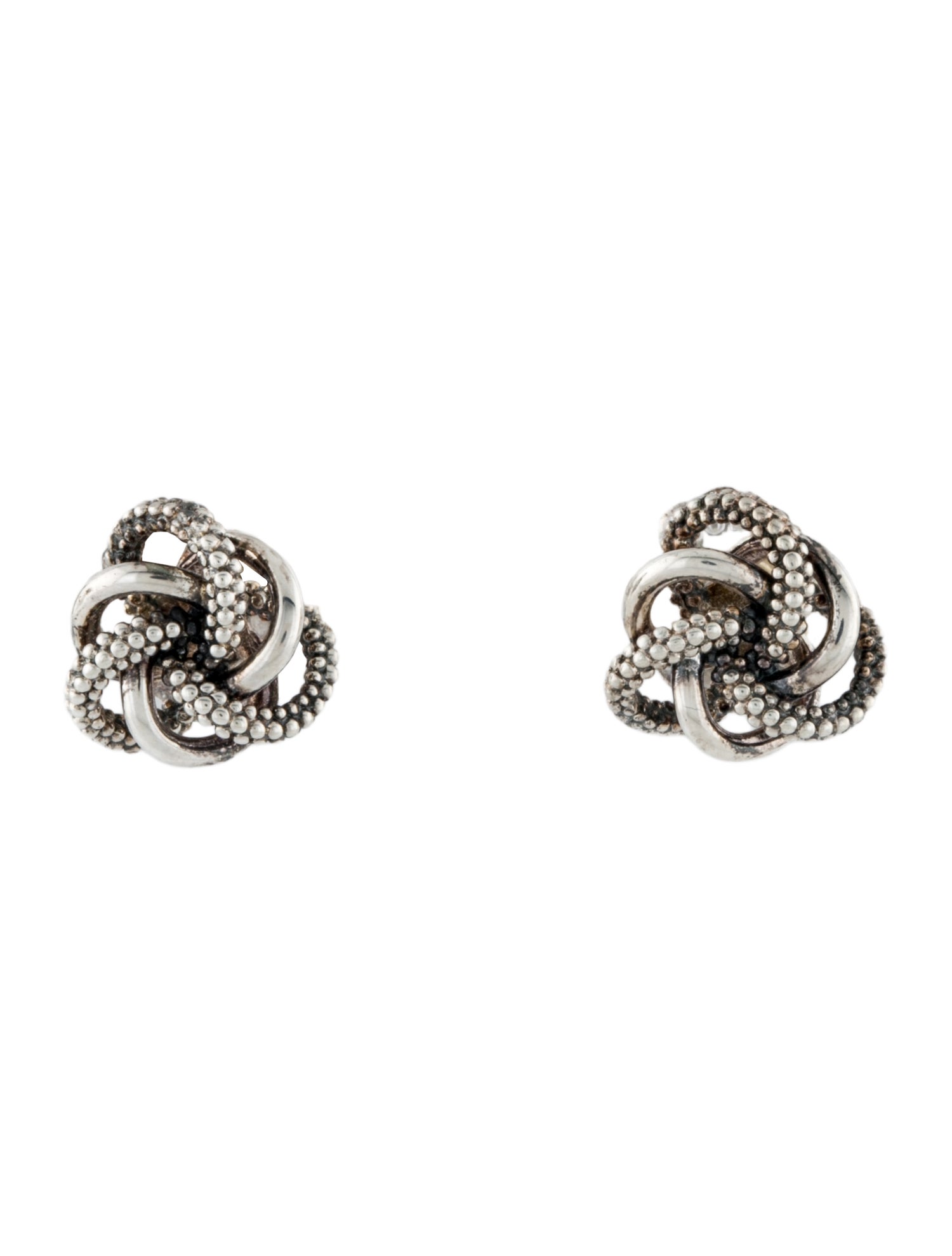 Lagos Small Love Knot Stud Earrings