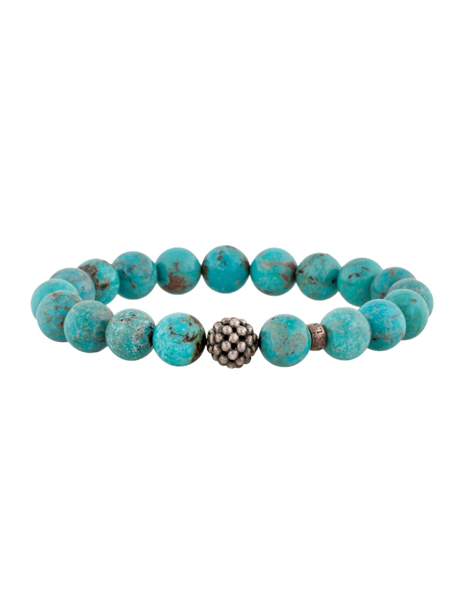 Lagos Turquoise Maya Station Bead Bracelet