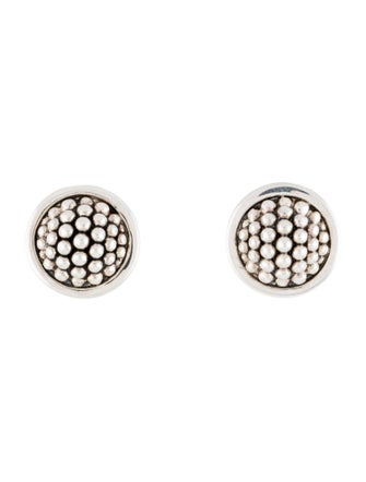 Lagos Caviar Beaded Earclip Earrings