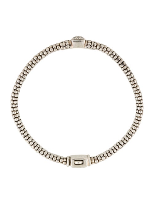 Lagos Diamond Caviar Station Bracelet