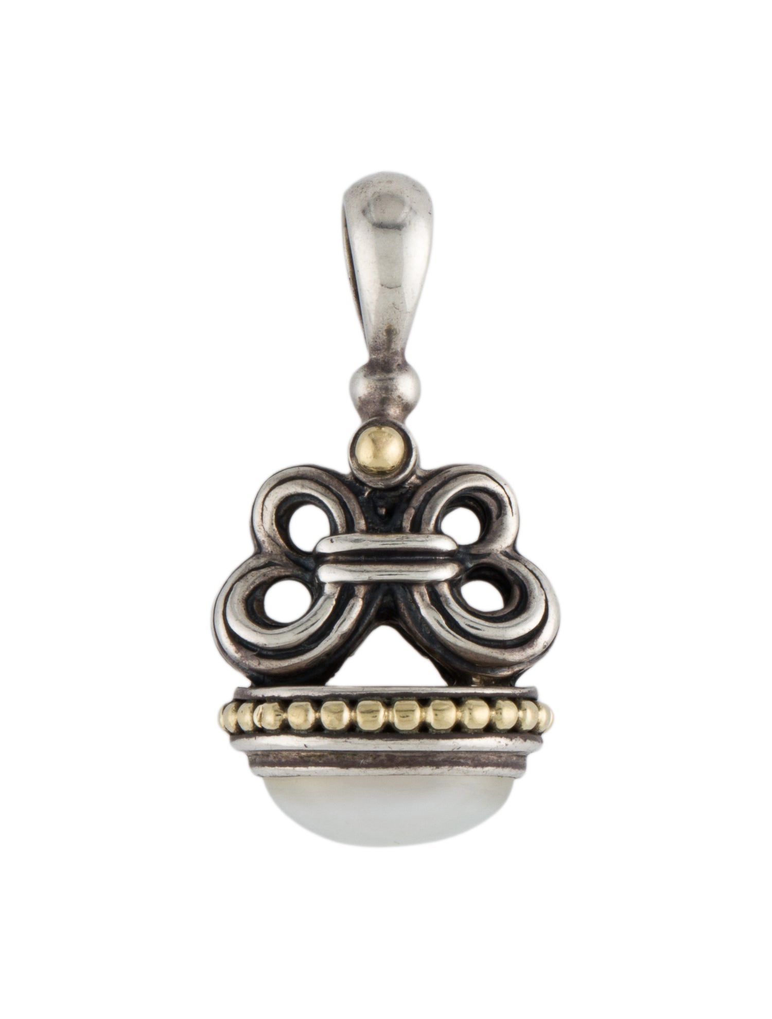 Lagos Caviar Pearl Pendant