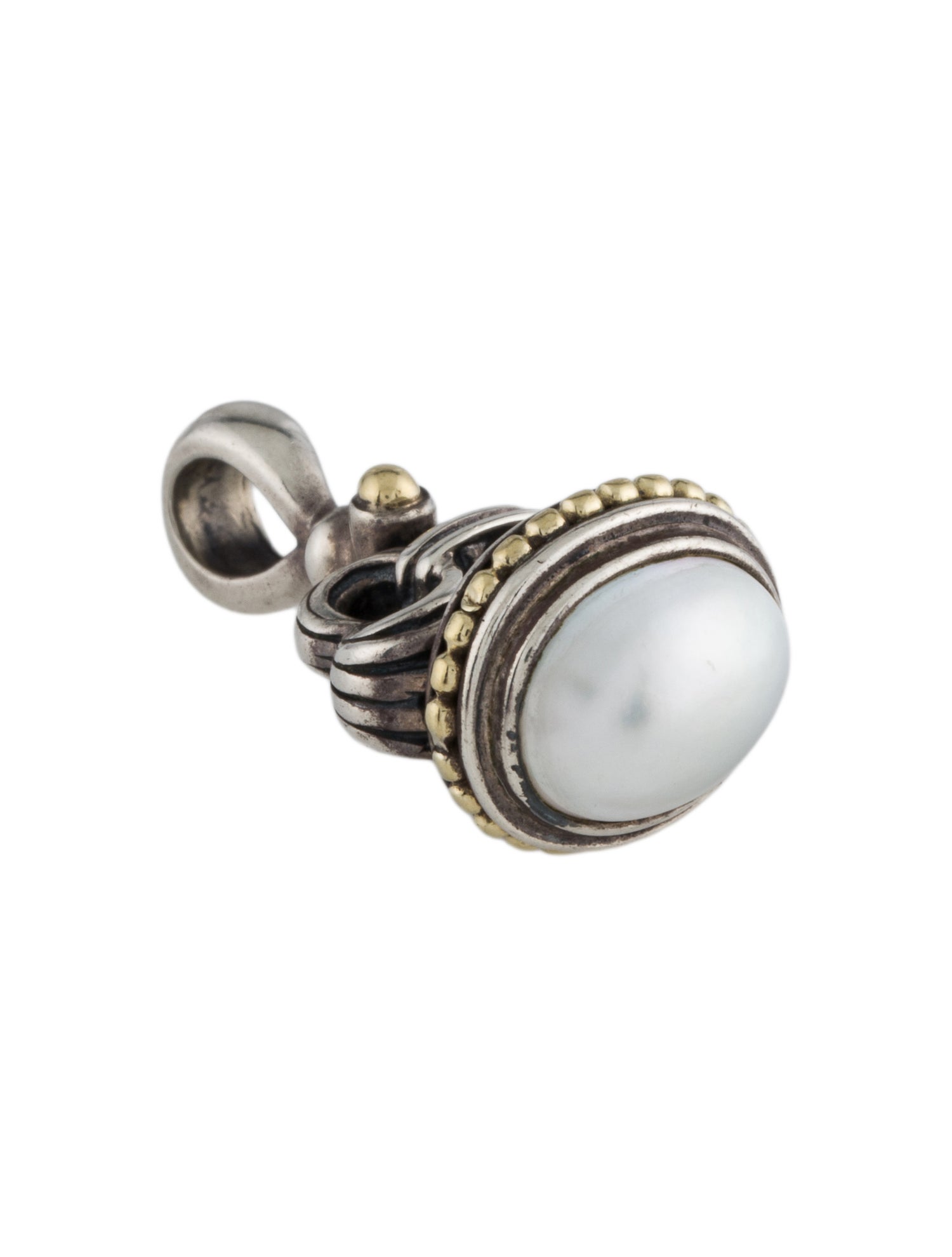 Lagos Caviar Pearl Pendant