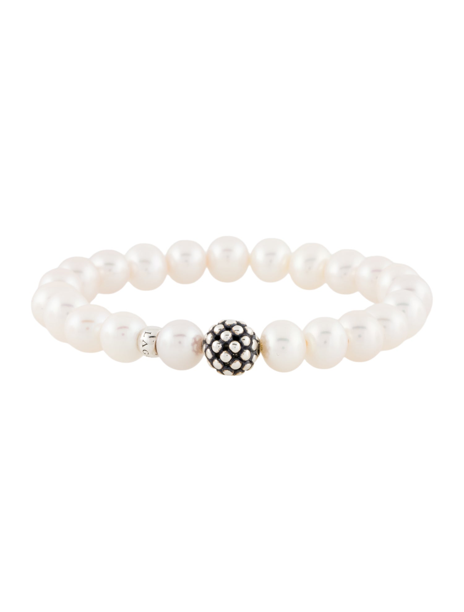 Lagos Cultured Pearl Maya Stretch Bead Bracelet