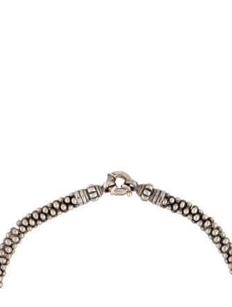 Lagos Caviar Beaded Chain Necklace