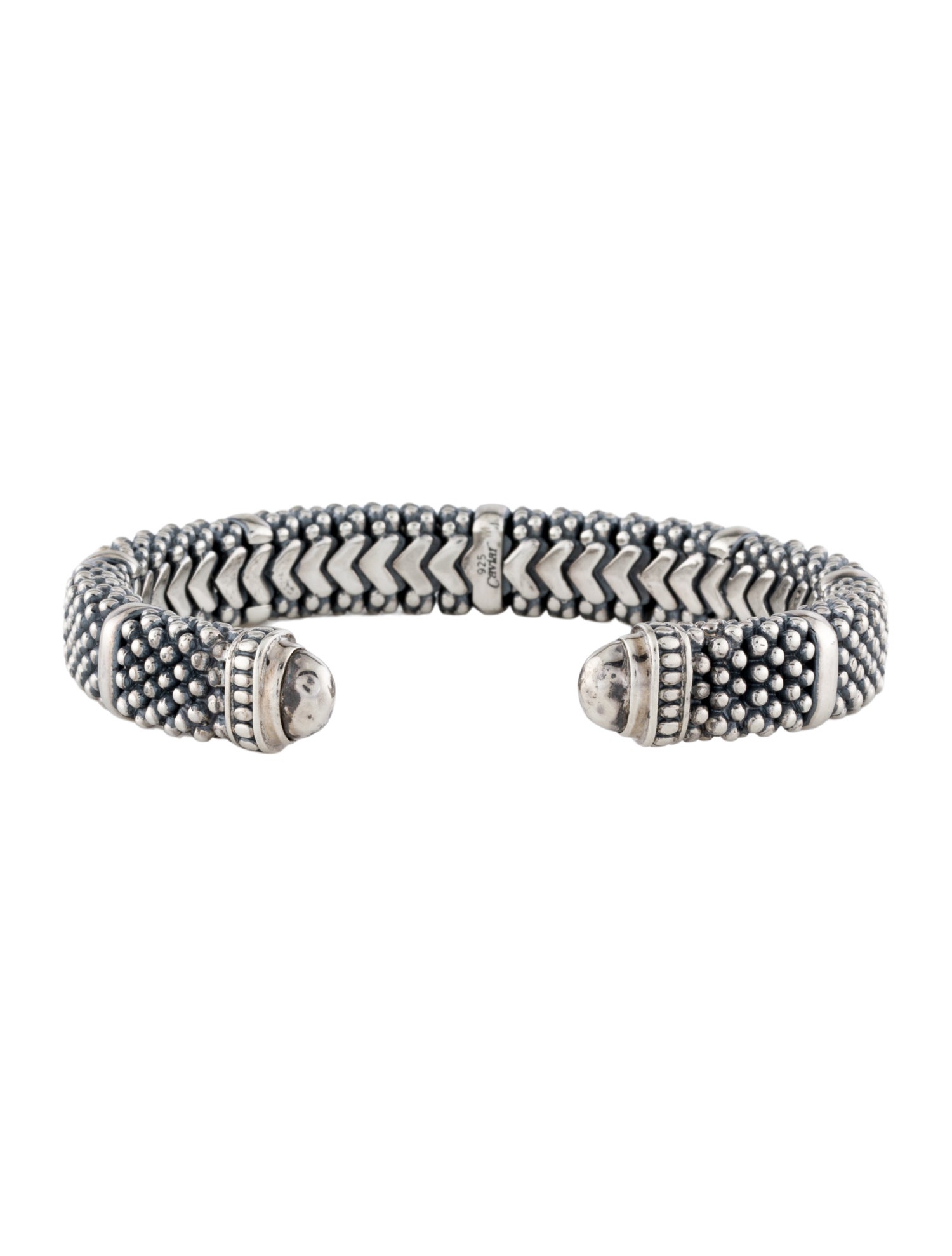 Lagos Caviar Cuff Bracelet