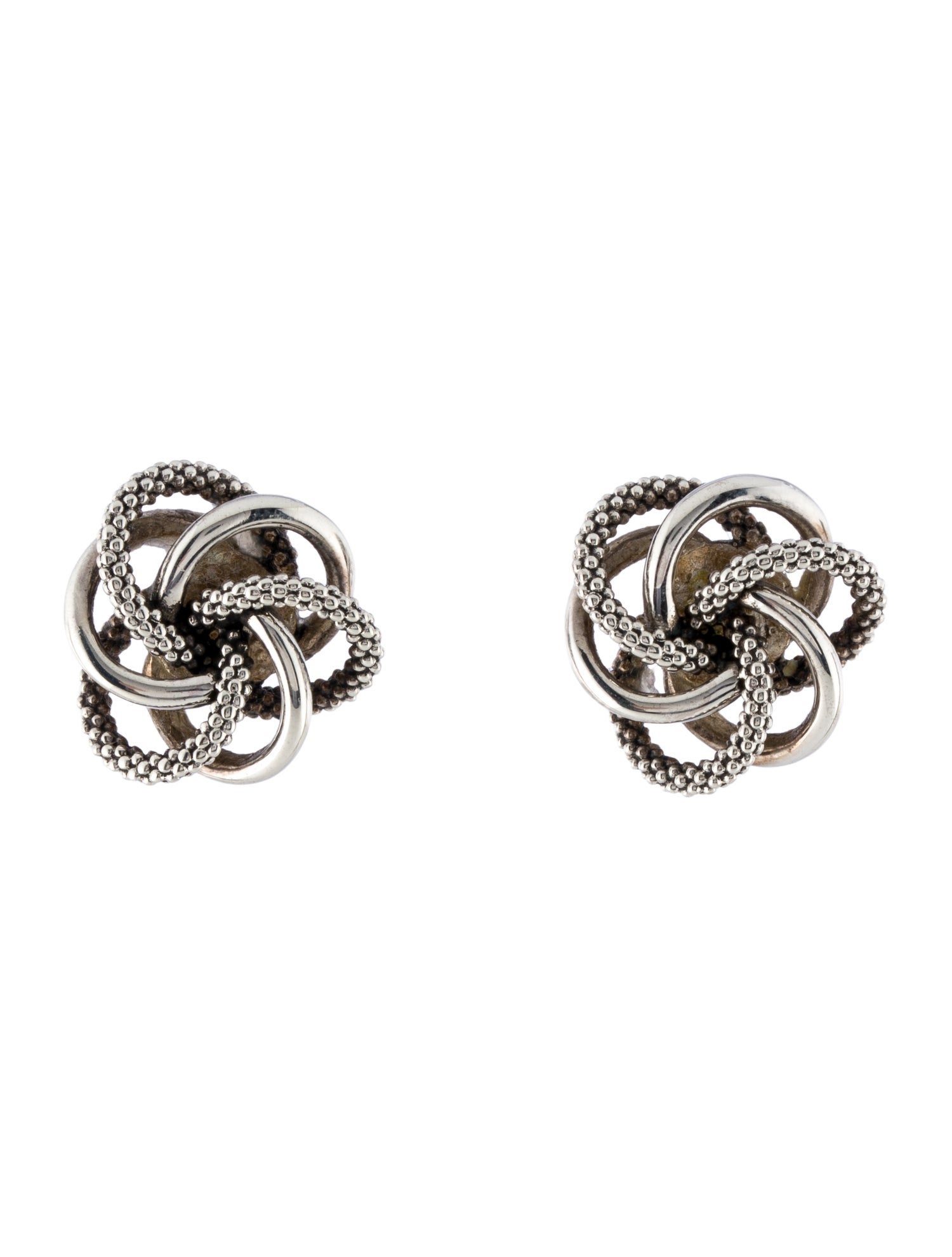 Lagos Love Knot Stud Earrings