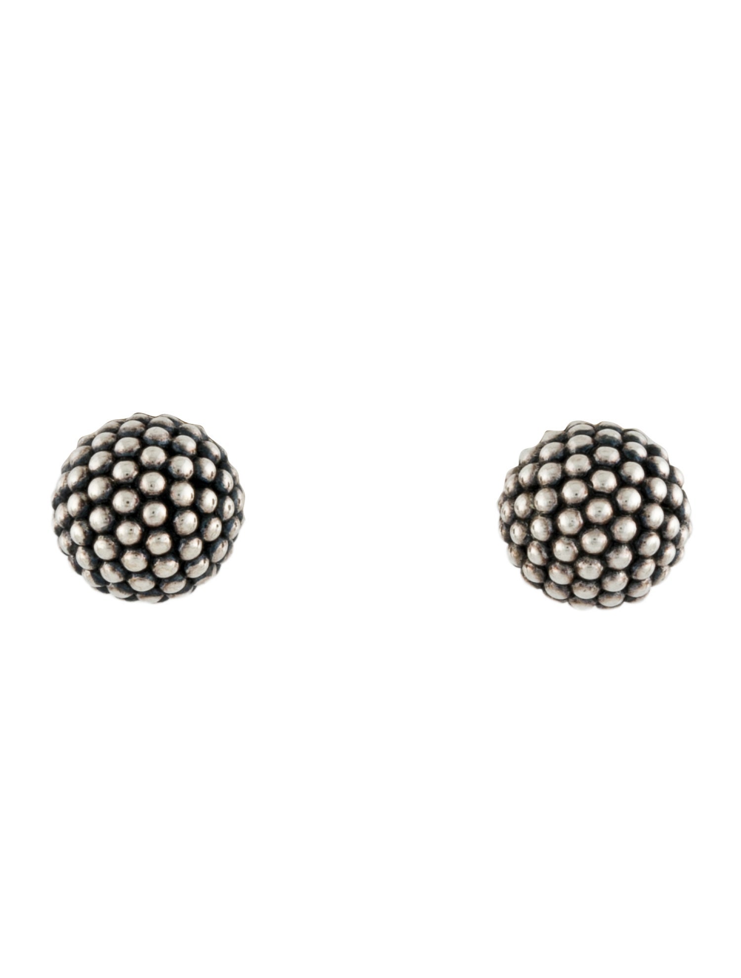 Lagos Beaded Stud Earrings
