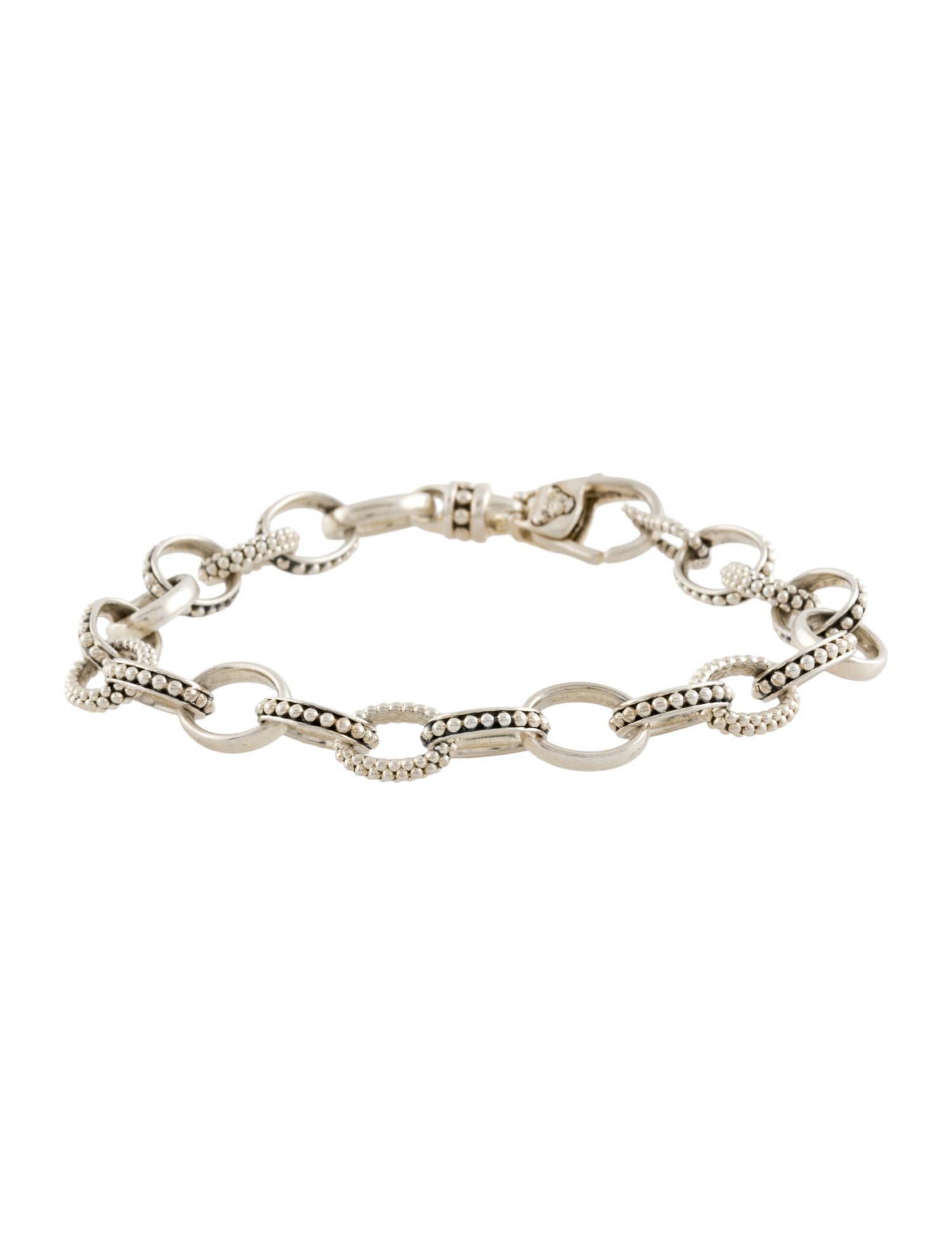 Lagos Caviar Bead Link Bracelet