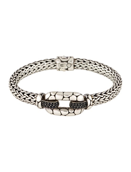 John Hardy Sapphire Kali Pebble Station Bracelet