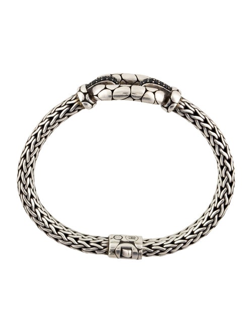 John Hardy Sapphire Kali Pebble Station Bracelet