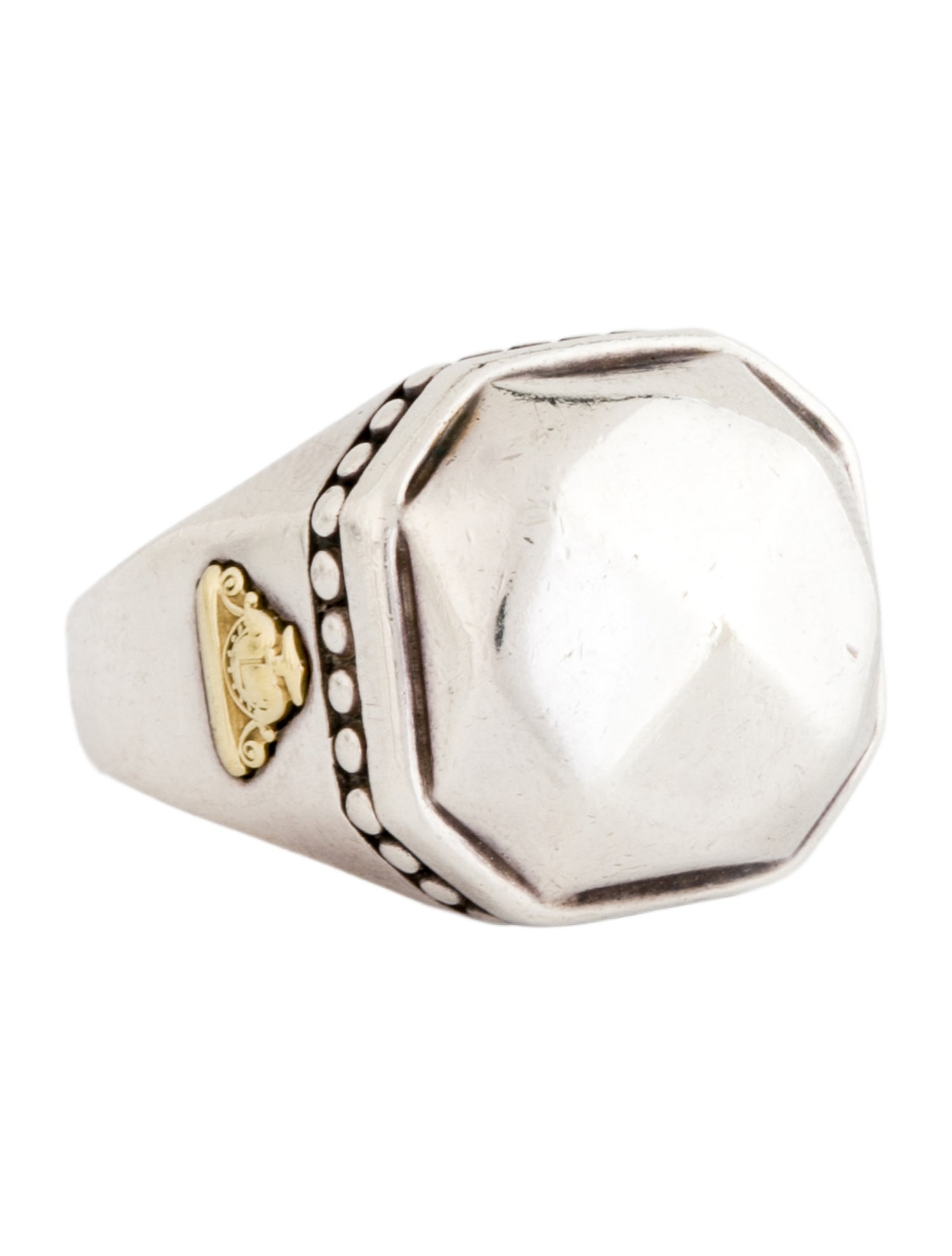 Lagos Silver Rocks Cocktail Ring