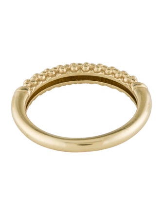 Lagos 18K Caviar Beaded Stacking Ring