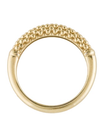 Lagos 18K Caviar Beaded Stacking Ring